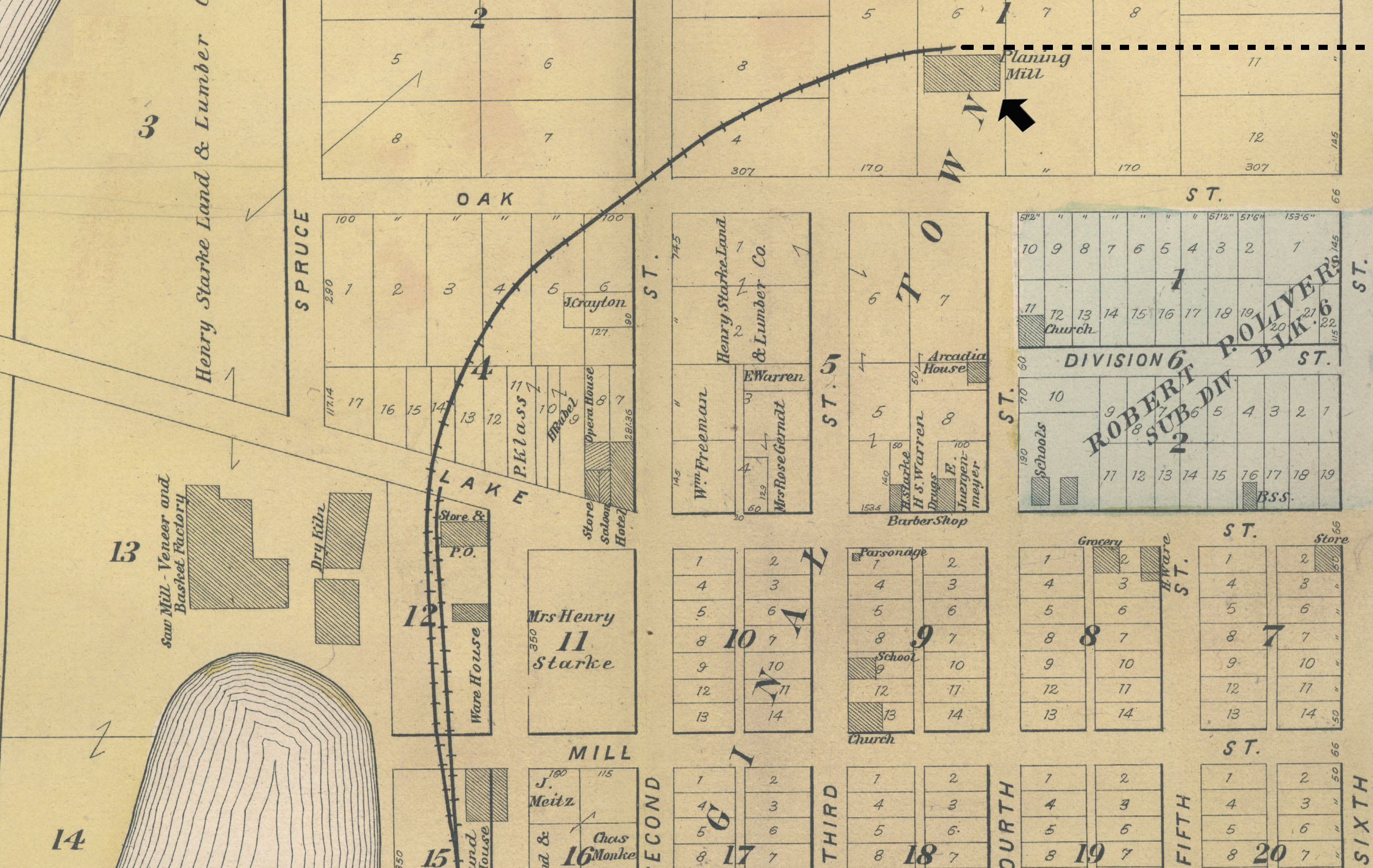 1903 Plat Map