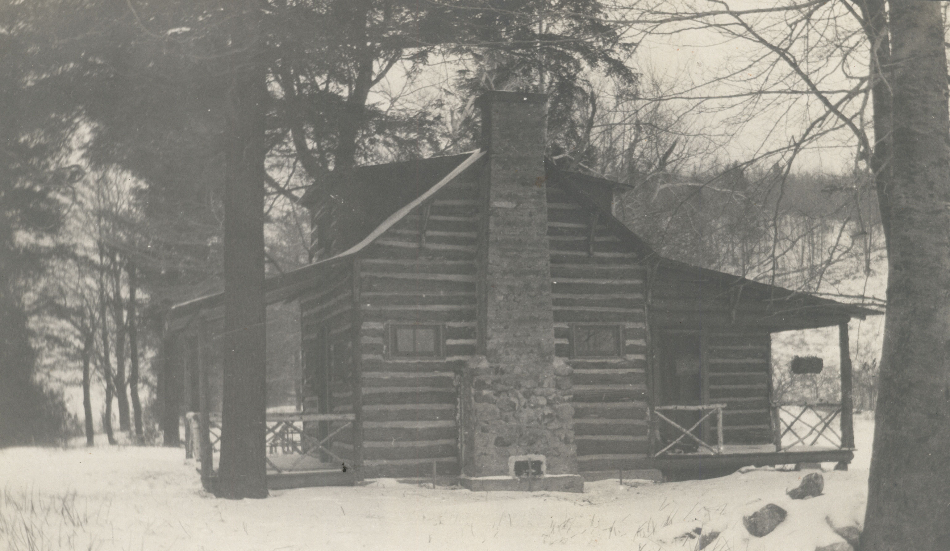 William Matteson Cabin below Inspiration Point